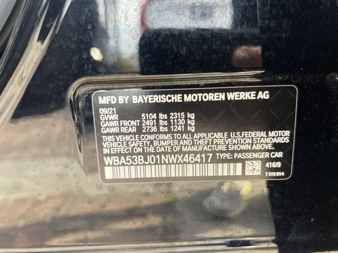 Certified 2022 BMW 540i w/ M Sport Package image 35