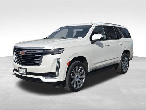 Used 2021 Cadillac Escalade Premium Luxury Platinum w/ Heavy-Duty Trailer Package AWD/4WD image 1