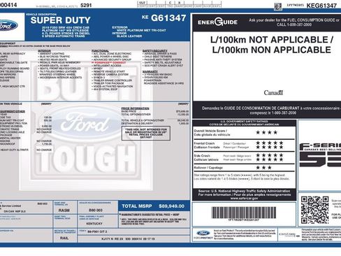 Used 2019 Ford F250 Platinum image 1