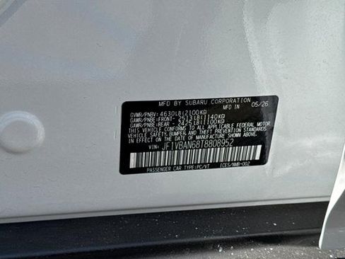New 2026 Subaru WRX Limited AWD/4WD image 27