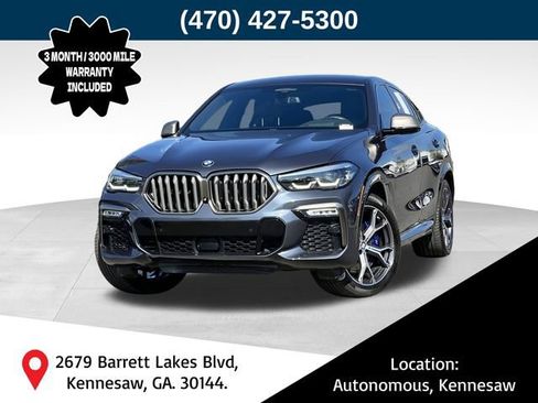 Used 2020 BMW X6 M50i AWD/4WD image 1