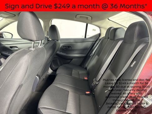 New 2025 Nissan Sentra SV w/ All-Weather Package image 22