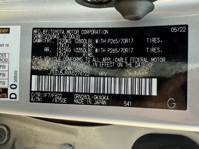 Used 2022 Toyota 4Runner SR5 RWD image 30