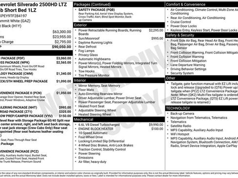 New 2026 Chevrolet Silverado 2500 LTZ w/ LTZ Plus Package AWD/4WD image 45