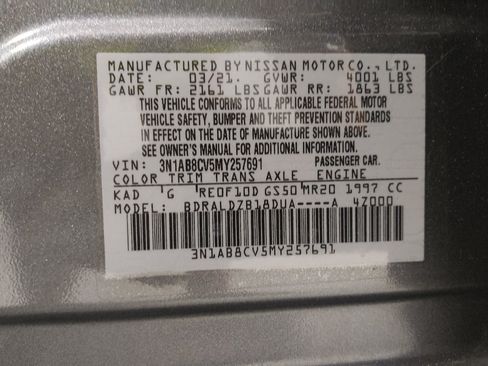 Used 2021 Nissan Sentra SV FWD image 33