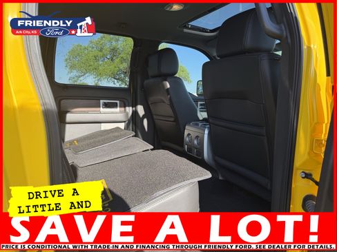 Used 2014 Ford F150 Lariat w/ Equipment Group 502A Luxury image 11