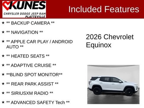 Used 2026 Chevrolet Equinox LT AWD/4WD image 2