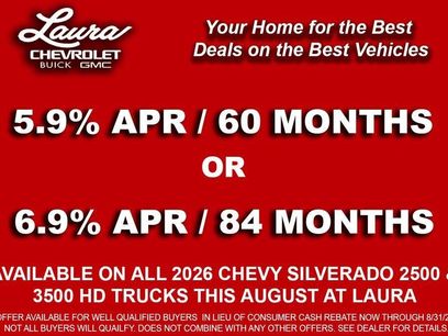 New 2026 Chevrolet Silverado 2500 ZR2 w/ LPO, Dark Essentials Package