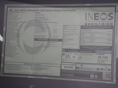 Used 2025 INEOS Grenadier AWD/4WD image 21
