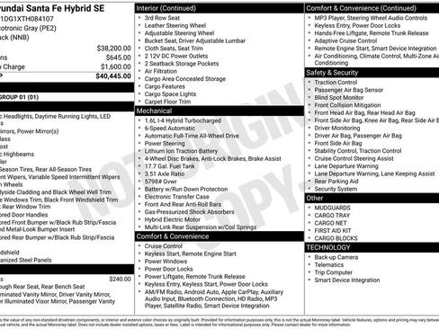 New 2026 Hyundai Santa Fe SE AWD/4WD image 26
