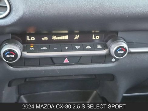 Used 2024 MAZDA CX-30 AWD 2.5 S w/ Select Sport Pkg image 22