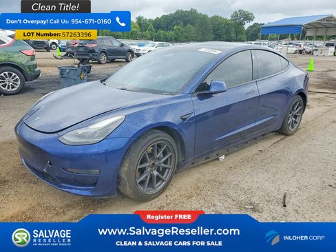 Used 2021 Tesla Model 3 Long Range AWD/4WD image 1