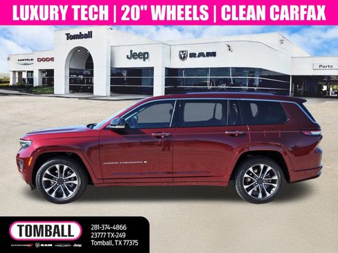 Used 2021 Jeep Grand Cherokee L Overland w/ Luxury Tech Group IV image 4