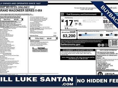 Used 2023 Jeep Grand Wagoneer Series II