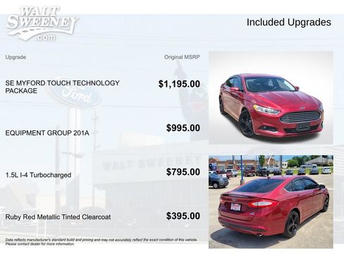 Used 2016 Ford Fusion SE FWD image 11