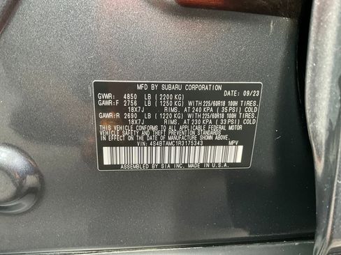 Certified 2024 Subaru Outback Limited image 40