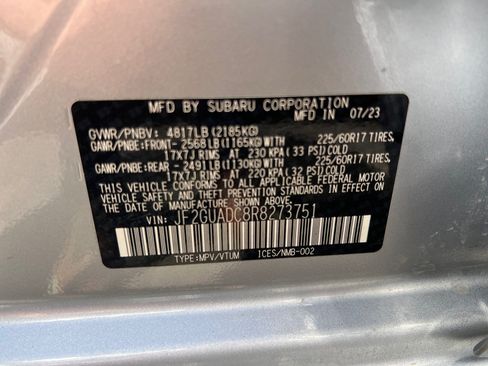 Certified 2024 Subaru Crosstrek 2.0i Premium w/ Popular Package #4 AWD/4WD image 15