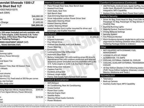 Used 2021 Chevrolet Silverado 1500 LT image 2