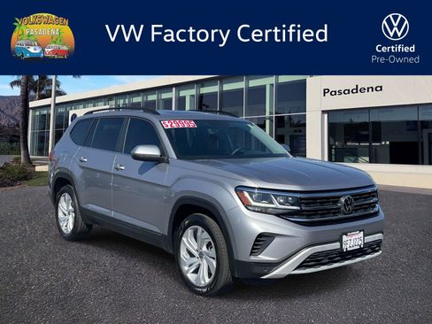 Certified 2023 Volkswagen Atlas SE w/ Panoramic Sunroof Package FWD image 1