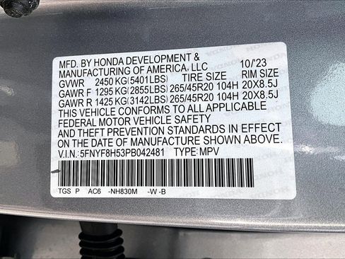 Used 2023 Honda Passport EX-L image 29