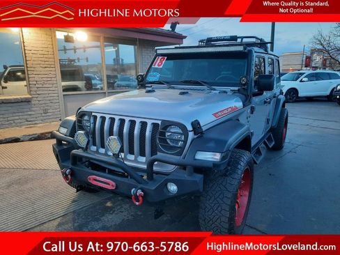 Used 2018 Jeep Wrangler Unlimited Sport image 1