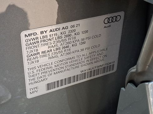 Used 2021 Audi Q3 2.0T Premium w/ Convenience Package AWD/4WD image 26