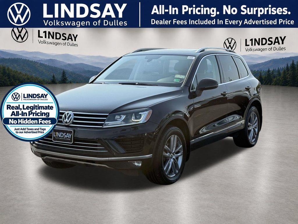 Used 2016 Volkswagen Touareg TDI AWD/4WD image 4
