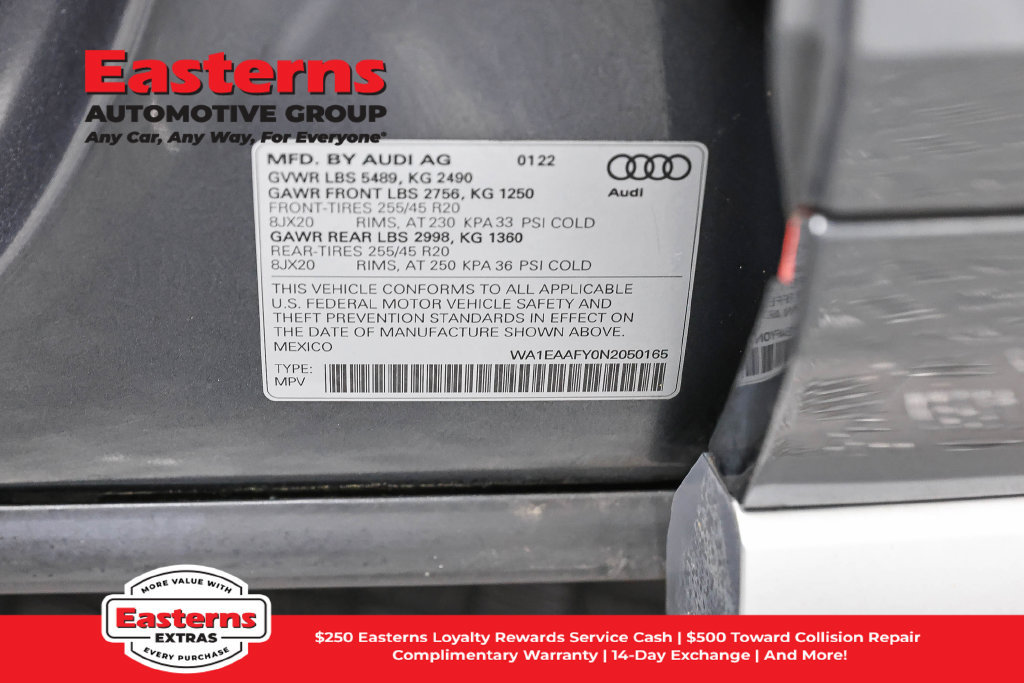 Used 2022 Audi Q5 2.0T Premium Plus w/ Premium Plus Package AWD/4WD image 40