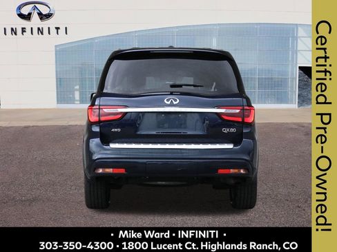 Certified 2021 INFINITI QX80 Sensory w/ All-Season Package image 4