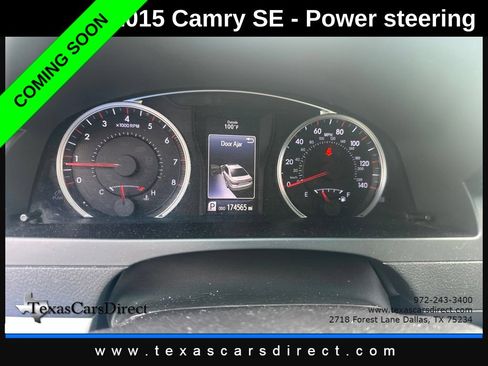 Used 2015 Toyota Camry SE FWD image 8