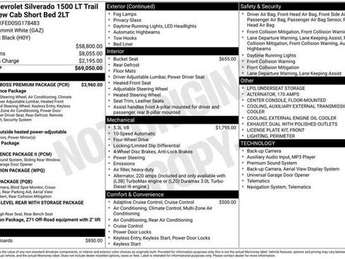 Certified 2025 Chevrolet Silverado 1500 LT Trail Boss w/ LT Trail Boss Premium Package image 7