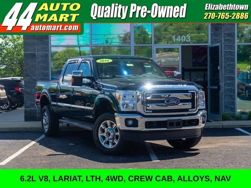 Used 2016 Ford F250 Lariat w/ Snow Plow Prep Package AWD/4WD image 1