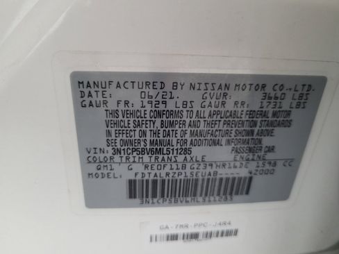 Used 2021 Nissan Kicks S FWD image 33