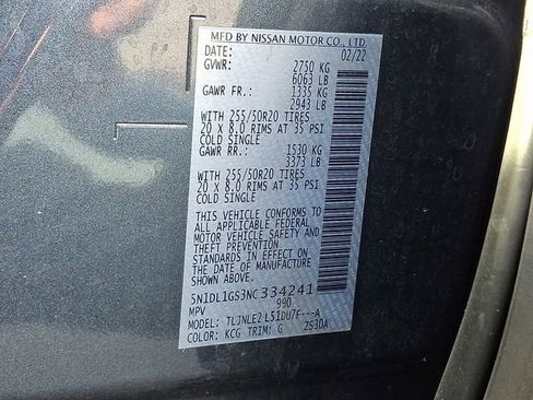 Used 2022 INFINITI QX60 Sensory w/ Vision Package image 32