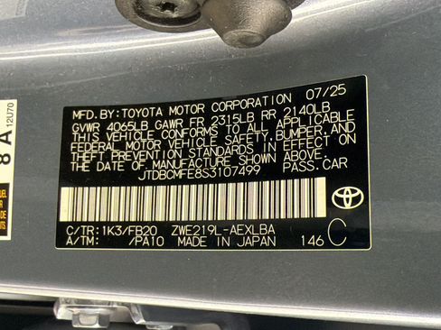 Used 2025 Toyota Corolla LE FWD image 21