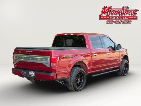 Used 2015 Ford F150 Platinum w/ Equipment Group 701A Luxury AWD/4WD image 7