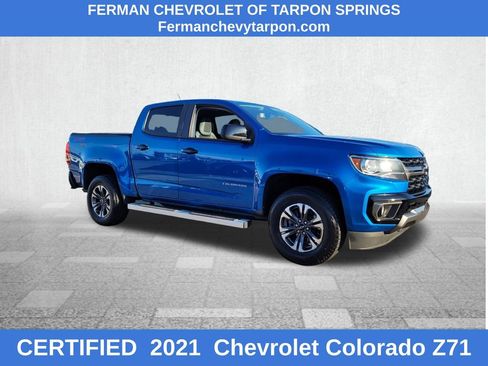 Certified 2021 Chevrolet Colorado Z71 image 1