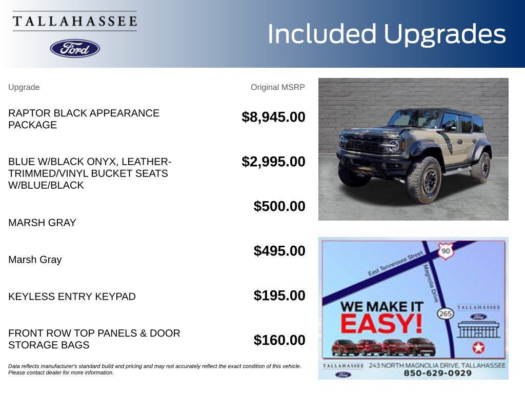 New 2026 Ford Bronco Raptor AWD/4WD image 3