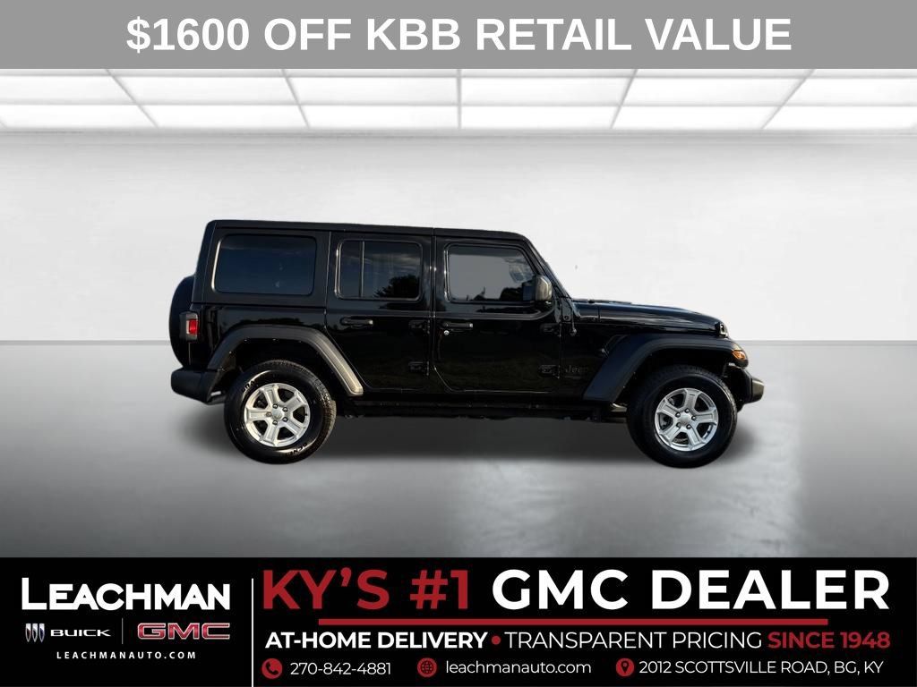 Used 2022 Jeep Wrangler Unlimited Sport AWD/4WD image 2