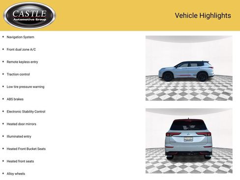 Used 2024 Mitsubishi Outlander SE Black Edition AWD/4WD image 3