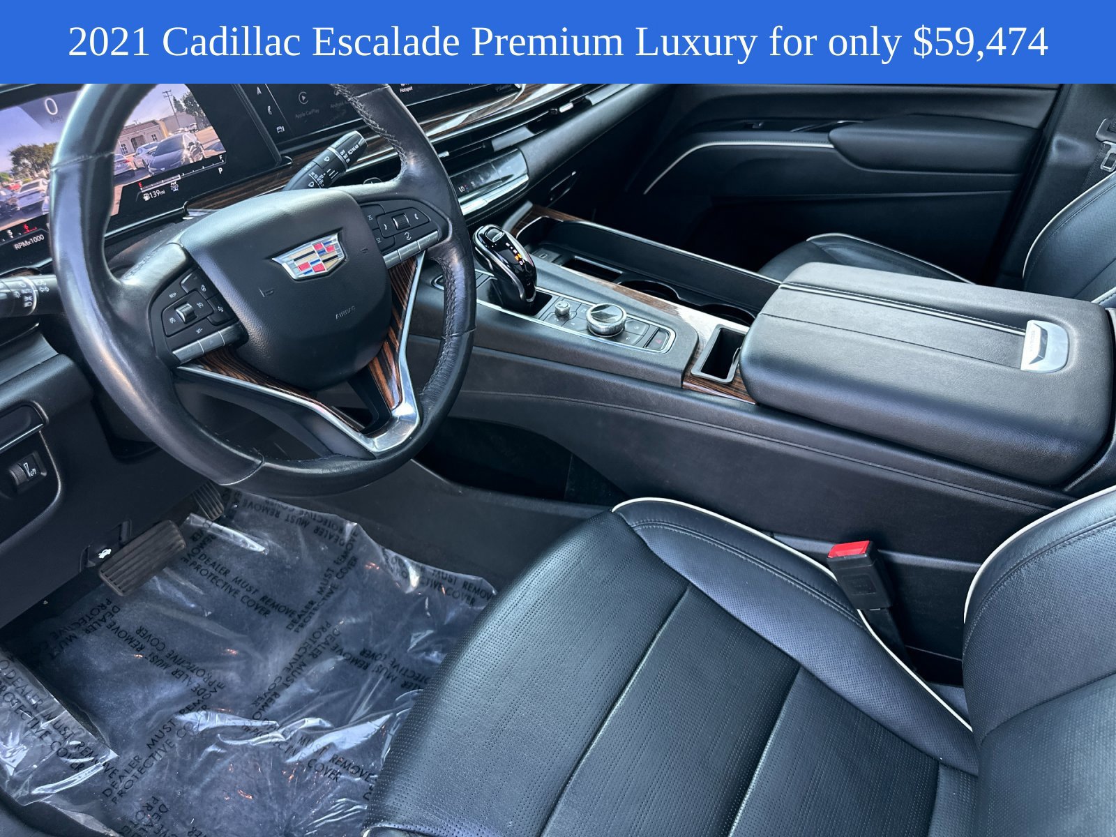 Used 2021 Cadillac Escalade Premium Luxury w/ LPO, Radiant Package AWD/4WD image 11