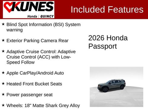Used 2026 Honda Passport TrailSport image 3