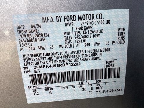 Used 2024 Ford Edge SEL w/ Convenience Package AWD/4WD image 40