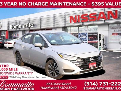 New 2025 Nissan Versa SV w/ Trunk Package