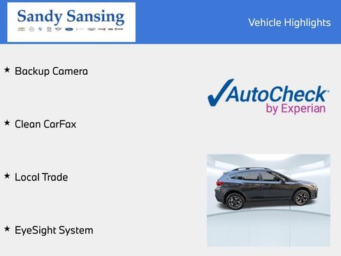 Used 2019 Subaru Crosstrek 2.0i w/ Eyesight System image 7