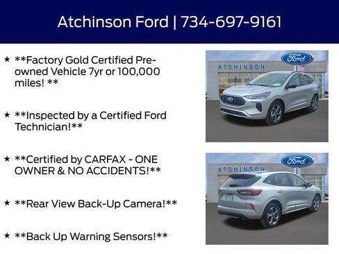 Certified 2023 Ford Escape ST-Line w/ Tech Pack #1 AWD/4WD image 5