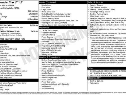 Used 2018 Chevrolet Trax LT w/ Redline Edition