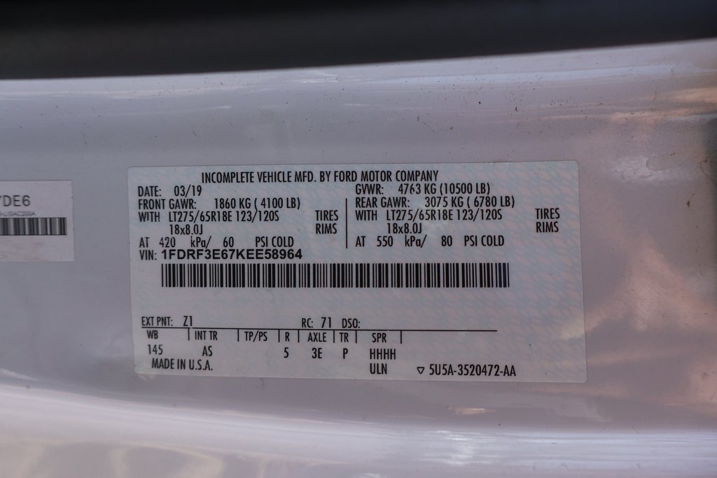 Used 2019 Ford F350 XL w/ XL Value Package RWD image 53