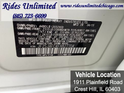Used 2015 Subaru Forester 2.5i Premium AWD/4WD image 24