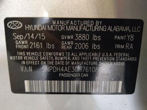 Used 2016 Hyundai Elantra SE FWD image 33